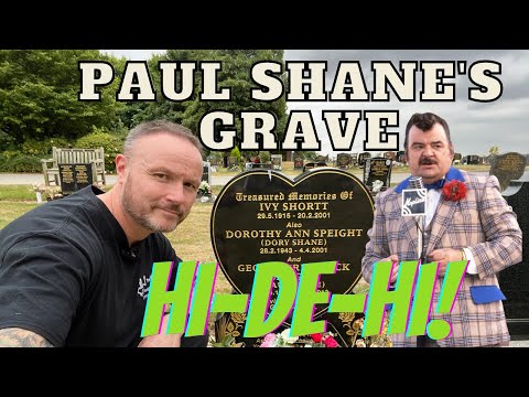 Paul Shane's Grave - Famous Graves