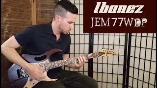 Video thumbnail for Ibanez Premium JEM77WDP - Demo -  'Woody' by David Goodland