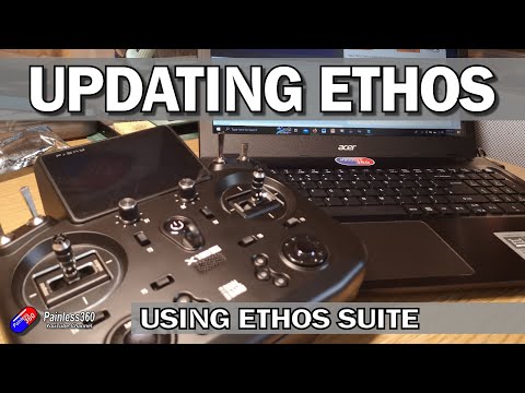 ETHOS and FrSky X18s Radio: Updating the OS and Bootloader