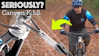 It steers straight for you? WHY?! Canyon Bikes K.I.S. explained