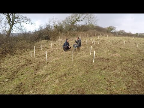 Off Grid Earthbag workshop build part 2 Laying out the Foundation