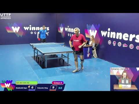 Riadinskii Egor - Volynets Oleg.WINners CUP Table Tennis 8 08.12.2020 20:45