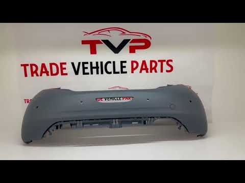 For Peugeot 208 2012-2019 Rear Bumper With PDC Primed video