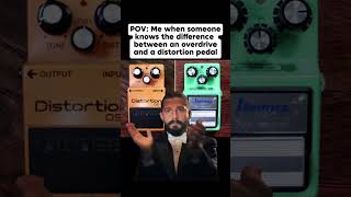 Distortion Vs. Overdrive! What team you on?! #guitar #music