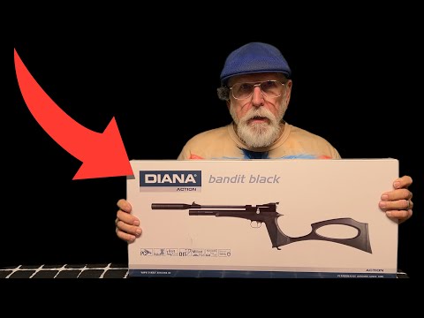 Diana Bandit Black: First shots and impressions!