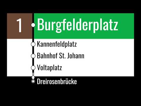 BVB Ansagen - 1 Bahnhof SBB - Dreirosenbrücke