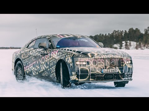 2023 All-Electric Rolls-Royce SPECTRE | Winter Testing