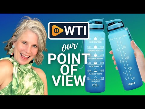Elvira 32oz Large Water Bottles - WTI product video review