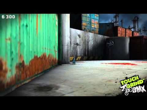 Touchgrind BMX - The Docks | Ride through the left side hole of the broken pipe