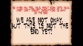 The Color Morale- Strange Comfort (Lyrics)