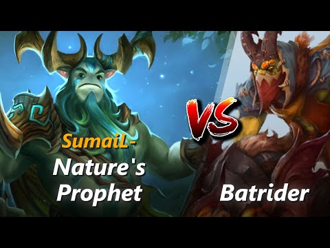 How to Nature's Prophet mid vs Batrider (feat. SumaiL-) | First 10 minutes