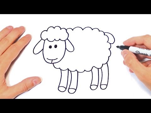 How to draw a Sheep Step by Step | Sheep Drawing Lesson
