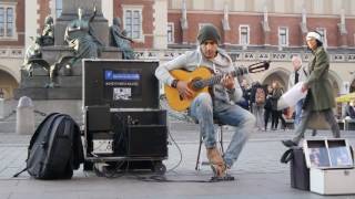 Amazing street guitar performance by Imad Fares &quot; Gipsy Kings &quot; cover