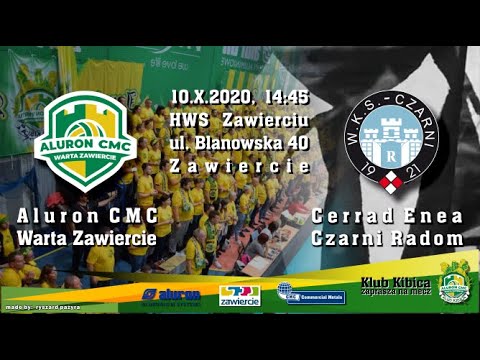 10.10.2020 Aluron CMC Warta Zawiercie - Cerrad Enea Czarni Radom