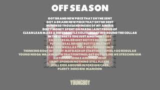 YoungBoy Never Broke Again - Off Season [Official Lyric Video ]