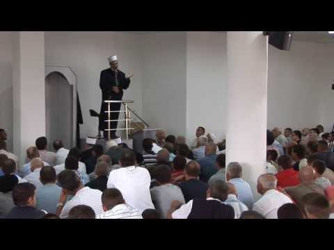 Hapja e xhamisë së re Prishtinë - Fahrush Rexhepi - HUTBE