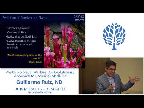 AHS17 Phyto-biological Warfare: An Evolutionary Approach to Botanical Medicine - Guillermo Ruiz