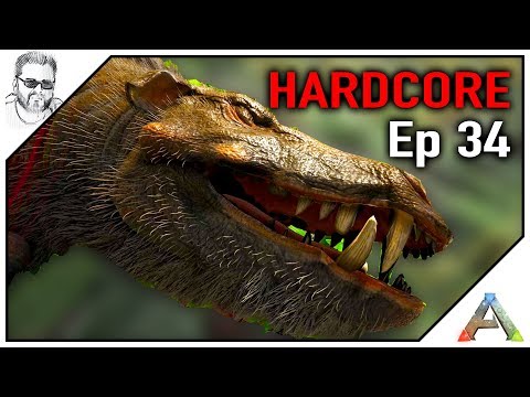 ARK HARDCORE - Domar o DAEODON ou talvez, DAEODONS Ep 34 - Série Ark Hardcore PT
