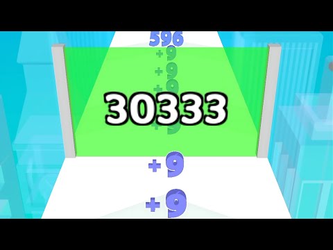 🥰 NUMBER MASTER Run and merge (1Dc= 100,000,000,000,000) 🆚 run now 2048 Gameplay part 69