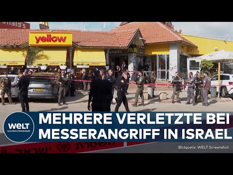 MESSERATTACKEN IN ISRAEL: Israelische Polizei erschießt palästinensischen Angreifer