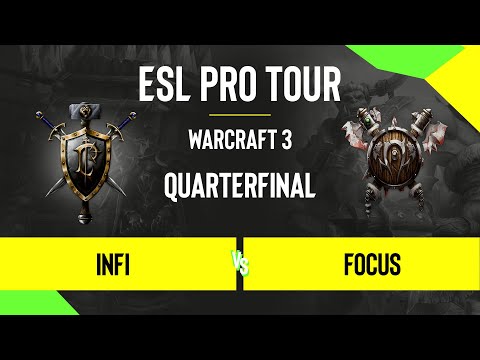 WC3 - Infi vs. FoCuS - DreamHack Warcraft 3 Open: Summer 2020 - Quarterfinal - AS