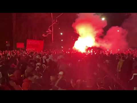 "En el barrio de la plata hay una banda | Previa Estudiantes vs Fortaleza Libertadores 2022" Barra: Los Leales &bull; Club: Estudiantes de La Plata