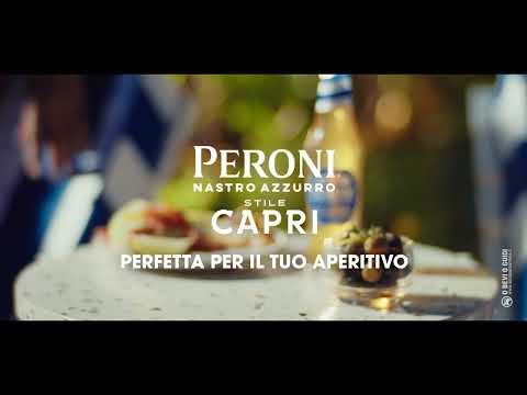 Peroni Nastro Azzurro Stile Capri - Perfetta per il tuo aperitivo.