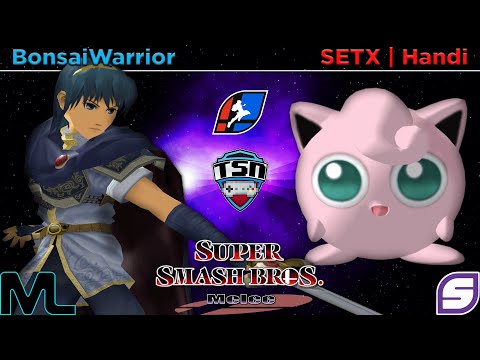 SSFC3 Melee Pools - BonsaiWarrior (Marth) vs. SETX | Handi (Jigglypuff)
