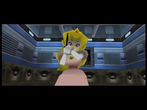 Perfect Dark With Mario Characters - Full Perfect Agent Playthrough (Peach)