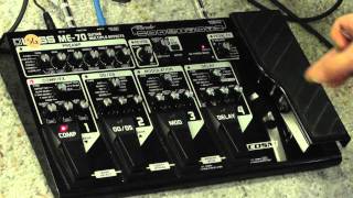 Video thumbnail for Boss ME 70 Electric Guitar Demo by ontrackmaster