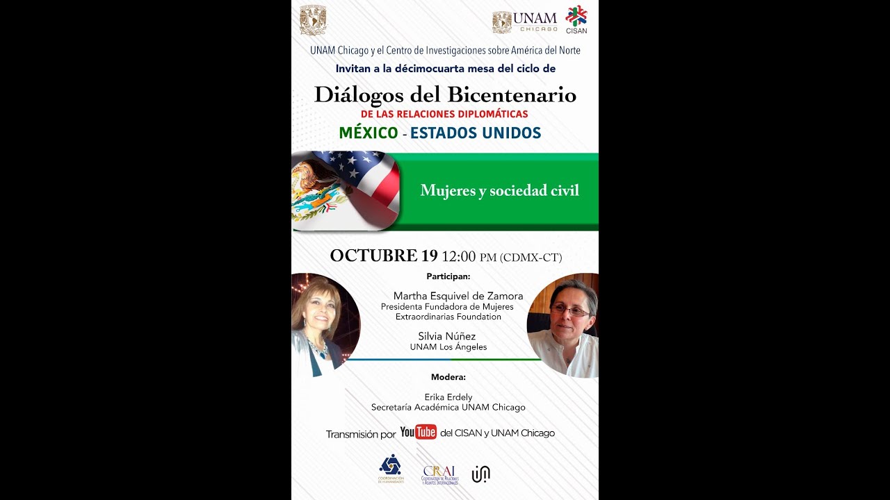 Diálogos del Bicentenario de las Relaciones Diplomáticas entre MEX-EEUU (Décimacuarta mesa)