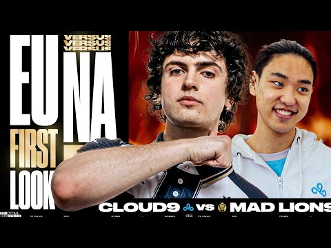 C9 VS MAD - EU VS NA FIRST LOOK - WORLDS 2023 - CAEDREL