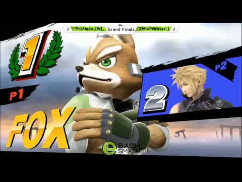 Mr. Postman (Villager/Fox) vs. 2MuchWater (Cloud) [Grand Finals] - Smash Sunday @ eBash