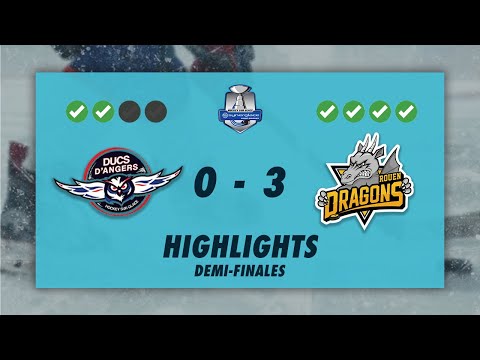 Ducs d'Angers 0-3 Dragons de Rouen - Highlights - SLM Semi-Finals