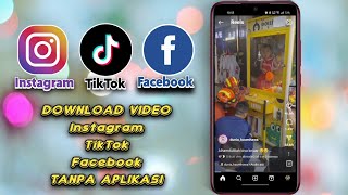 Download lagu Gak Perlu Aplikasi🔥Cara Download video Dari FB,Instagram Dan Tiktok mp3