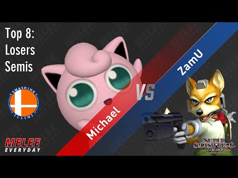 House of Paign 17 - Michael (Jigglypuff) vs. ZamU (Fox) - SSBM - Top 8 - Losers Semis