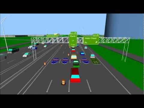 LBJ-Joe Ratcliff and Rosser Lane Configuration for Friday Night (1/13/12) Beam Hanging