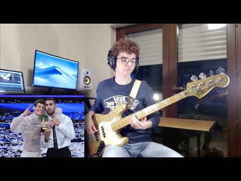 Mahmood, Blanco - Brividi - Bass & Piano Cover