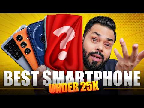 Top 5 Best Smartphones Under ₹25000 Budget ⚡ June 2024