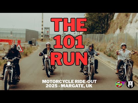 The 101 Run - Custom & Vintage Motorcycle Ride-out | Margate, UK #DicEtv