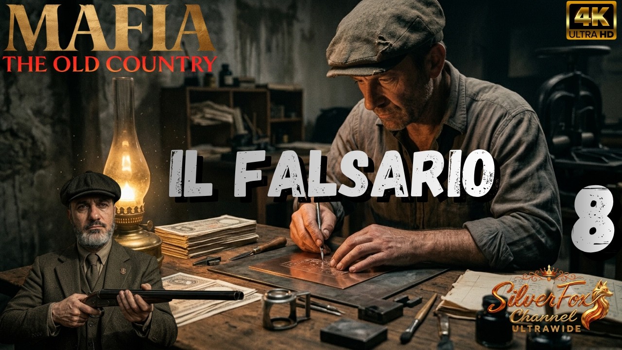 MAFIA THE OLD COUNTRY - 08 - IL FALSARIO - GAMEPLAY ITA - PC - PS5 - ULTRAWIDE - 21:9 - 4K