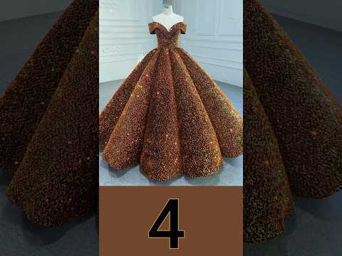 || Sequins Ball Gown Off The Shoulder Prom Dress 2024 || #shorts #viral