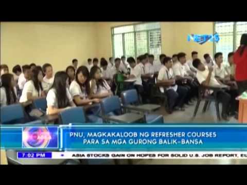 DOLE to conduct refresher course in PNU