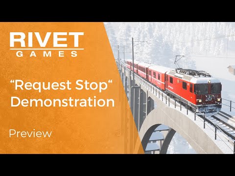 TSW 2 | "Request Stop" Demonstration on the Arosa Linie for Train Sim World 2