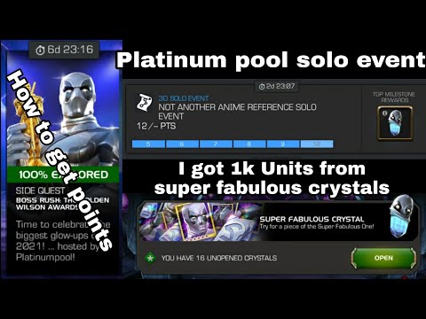 How to get free 1k Units!!!! - Plaitnum Pool Solo Event