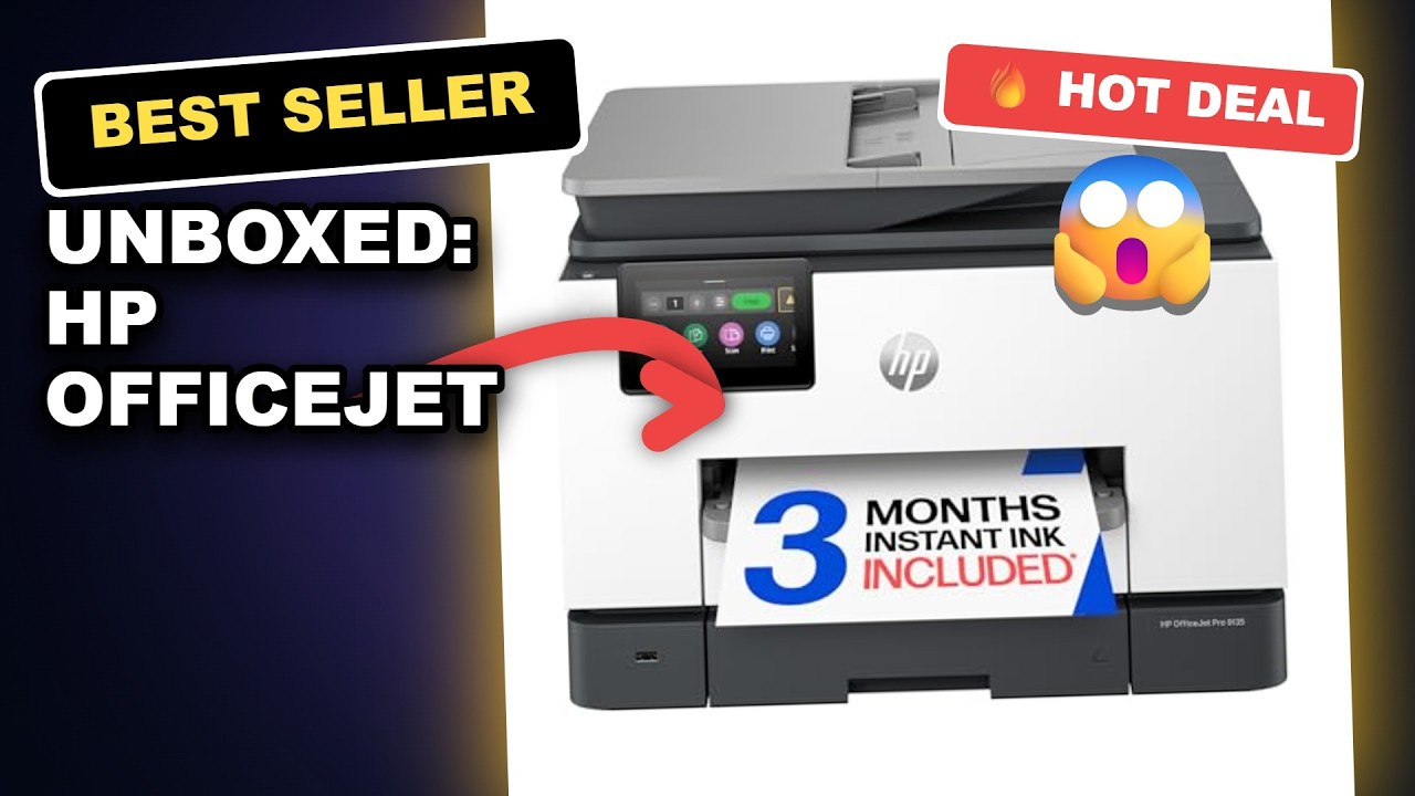 Unboxed: HP OfficeJet Pro 9135 Wireless All-in-One Printer Review - Worth for the Office?