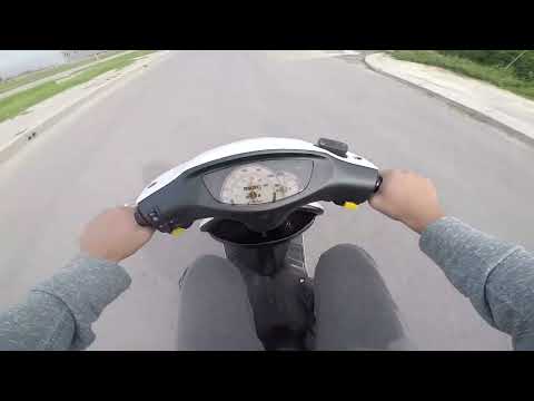 Honda Dio ZX 70cc on board FULL GAS Athena Sport