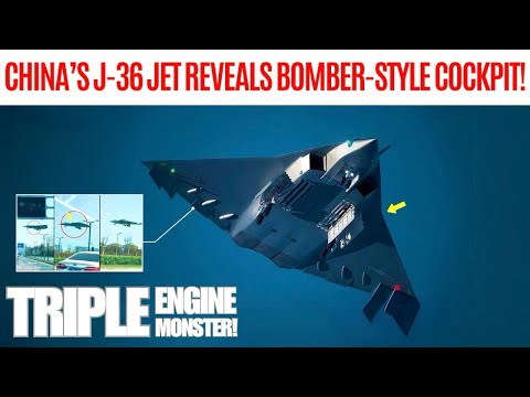 China’s J-36 Jet Just Changed the Stealth Game Forever!