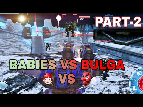 Babies vs Bulga part- 2 (silver bot cossack vs bulgasari)