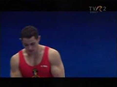 Lausanne, MAG Europeans 2008 Razvan Selariu ROU VT EF